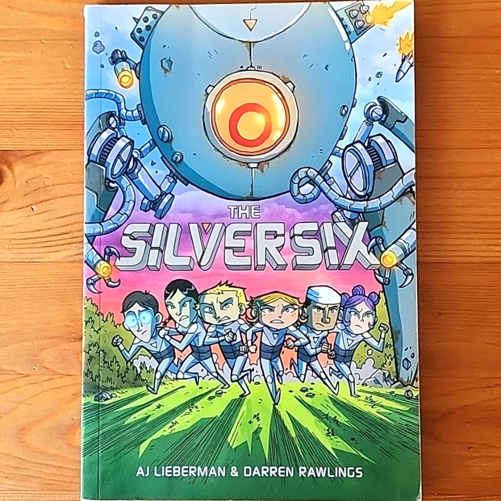 3/$20 The Silver Six Graphic Novel by AJ Lieberman and Darren Rawlings